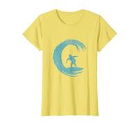 Wave Surfing Shirts For Men Surfer Stuff Surf Logo Tee T-Shirt