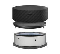 Wave Spas Tahoe 6 Person Graphite Grey Eco Foam Hot Tub with EnergySave Bundle - Size: 6 Seater - Wilko