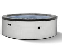 Wave Spas Wave Tahoe 4-Person Foam Hot Tub With Integrated Heater in Light Grey | Size: 4 Person Wave Spas Light Grey 4 Person