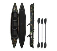 Wave The Navigator 3.0 Inflatable 1-3 Seater Kayak - Drop-Stitch - 3 Person - Camo