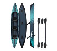 Wave The Navigator 3.0 Inflatable 1-3 Seater Kayak - Drop-Stitch - 3 Person - Navy