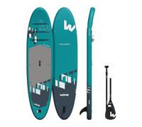 Wave Tourer Inflatable Stand Up Paddleboard | Premium SUP with Anti-Air Leaking Design, Non-Slip Deck, and Complete Accessories (Aqua, 2.0 Model | 10'3ft)