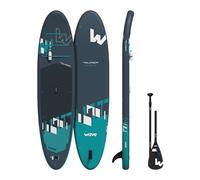 Wave Tourer Inflatable Stand Up Paddleboard | Premium SUP with Anti-Air Leaking Design, Non-Slip Deck, and Complete Accessories (Navy, 2.0 Model | 10'3ft)
