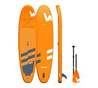 Wave Tourer Inflatable Stand Up Paddleboard | Premium SUP with Anti-Air Leaking Design, Non-Slip Deck, and Complete Accessories (Orange, 1.0 Model | 10'3ft)