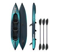 Wave Trailblazer 3.0 | Inflatable Kayak | Drop-Stitch | 2-3 Seater - Navy - 3 Seater