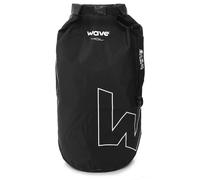 WAVE Waterproof PVC Dry Bag | Lightweight Backpack with Adjustable Strap | Waterproof, Durable, Lightweight, 100% Leak-Proof for Hiking, Boating, Kayaking, and Outdoor Adventures | Black | 40L