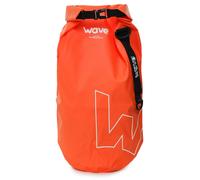 WAVE Waterproof PVC Dry Bag | Lightweight Backpack with Adjustable Strap | Waterproof, Durable, Lightweight, 100% Leak-Proof for Hiking, Boating, Kayaking, and Outdoor Adventures | Orange | 40L