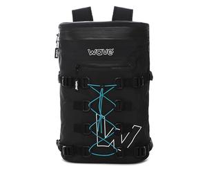 WAVE Zippered PVC Paddleboard Deck Bag | Waterproof & Durable SUP Deck Storage Bag for Easy Access to Essentials | Black | 20L