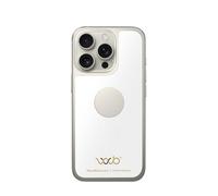 WAVEBLOCK EMF Blocker for Cell Phone - Made for iPhone 16/16 PRO - The Only Patented, Real Scientifically Backed, Lab-Tested 5G-Shield Sticker to Protect You & Your Loved Ones - USA Made White