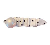 Waved Pattern Hair Clip with Pearls Detail for a Sophisticated Look Traditional Folkdance Dot Hair Clip