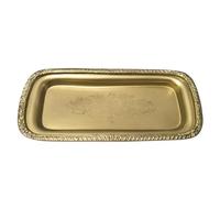 Wavedolphin Brass Tray, Vintage Decorative Tray