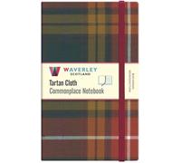 Waverley (L): Buchanan Reproduction Tartan Cloth Large Notebook: Waverley Genuine Scottish Tartan Notebook