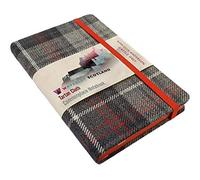 Waverley S.T. (M): Castle Grey Pocket Genuine Tartan Cloth Commonplace Notebook