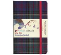 Waverley S.T. (M): Hunting Pocket Genuine Tartan Cloth Commonplace Notebook