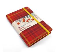 Waverley S.T. (M): Rowanberry Pocket Genuine Tartan Cloth Commonplace Notebook