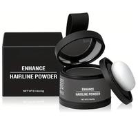 Waverlo Hairline Shadow Powder 01,Hair Shadow,Waterproof Hairline Powder Stick Root Cover Up,Hair Rich Shading Powder,Waterproof Multi-function Root Touch Up Hair Powder (#07 Dark Gray, 1PC)