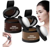 Waverloo Magic Root Cover Up,Hair Root Cover Up Powder,Hairline Powder Conceals Hair Loss,Root Cover Up Hairline Powder for Women,Water Sweat Resistant,Hair Root Cover Up for Thinning Hair (#06+#11)