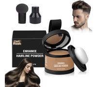 Waverloo Magic Root Cover Up, Waverlo Magic Root Cover Up, Waverly Magic Root Cover Up, Waterproof Enhance Hairline Powder with Mirror, Root Cover Up Powder for Women & Men (Dark Blonde)