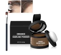 Waverloo Root Cover Up - Enhance Hairline Powder Instantly Conceals Magic Color Root Touch Up (Light Brown)