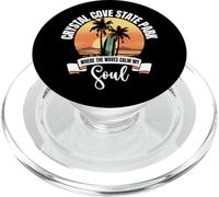 Waves - Crystal Cove State Park PopSockets PopGrip for MagSafe