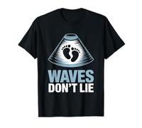 Waves Don’t Lie Ultrasound Technician Ultrasound Tech T-Shirt