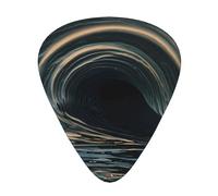 Waves Durable guitar picks - three thicknesses of thin, medium and thick are available, suitable for guitar, bass, electric guitar and ukulele