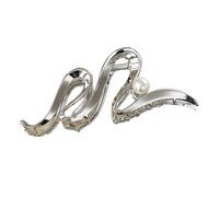 Waves Metal Hair Claw Clips For Women Thin Thick Curly Hair Big Banana Clips Strong Holds Jaw Clip Hair Clips For Women