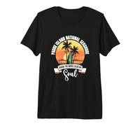 Waves - Padre Island National Seashore Premium T-Shirt