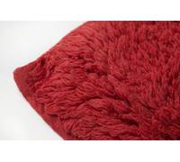 Emma Barclay Waves Pure Cotton Jacquard 2pc Bath set in Red - Mat 50x80cm / Pedestal 50x40cm