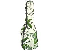 Waves Sun Birds Summer Sunset Pattern Ukulele Case, Padded Bag for 23 Inch Concert Ukulele, Waterproof & Durable