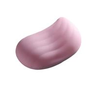 Waves Texture Silicone Pad with Wrist for Long Hours Computer Use Silicone Wrist Rest Pad