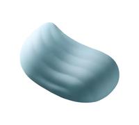 Waves Texture Silicone Pad with Wrist for Long Hours Computer Use Silicone Wrist Rest Pad