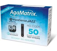 WaveSense-Jazz Duo Test Strips - 50 Pack (2 x 25)