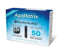 WaveSense Jazz Duo Test Strips - 50 Pack (2 x 25)
