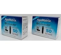 WaveSense Jazz Duo Test Strips - Box of 50 x2 (100 Strips) | Accurate and Reliable Blood Glucose Monitoring