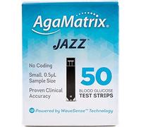 WaveSense JAZZ Test Strips - 50 Pack by AgaMatrix