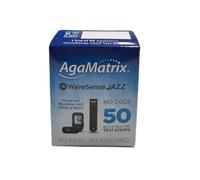 WaveSense JAZZ Test Strips - 50 Pack by AgaMatrix