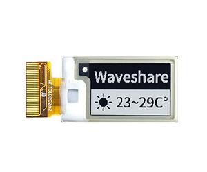 Waveshare 1.02inch E-Ink Raw Display Panel 128×80 Resolution Black/White Dual-color SPI Interface Without PCB Supports Partial Refresh