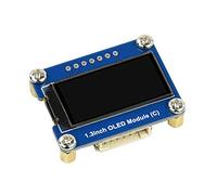 Waveshare 1.3inch OLED Display Module Black/White Display Color 64x128 Resolution Embedded SH1107 Driver with SPI / I2C Interface