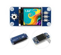 Waveshare 1.44inch LCD Display HAT for Raspberry Pi Zero SPI Interface 128x128 Pixels for Gameboy Mini with Embedded Controller for Handheld RGB 65K Color for Raspberry Pi Series Boards