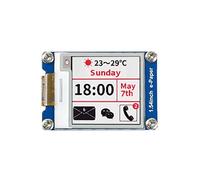 Waveshare 1.54 Inch E-Paper Display Module (B) V2.200 x 200 Resolution 3.3 V/5 V E-Ink Electronic Screen with Embedded Controller, Red Black White Three-Color for Raspberry Pi/Jetson