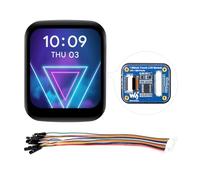 Waveshare 1.69inch Round LCD， Compatible with Raspberry Pi 5, Display Module with Touch Panel, Micro LCD Display, 240×280 Resolution, IPS, SPI and I2C Communication, 262K Display Color