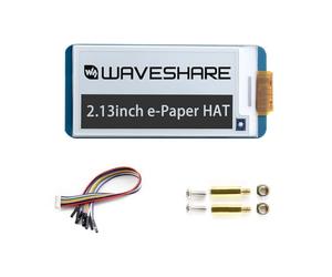 Waveshare 2.13 inch e-Paper Display Hat V4 250x122 Resolution E-Ink Screen Electronic Paper Module with Embedded Controller SPI Interface for Raspberry Pi Zero/Zero W/Zero WH for pwnagotchi Project