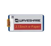 Waveshare 2.13inch E-Paper HAT (G) raw display, Compatible with Raspberry Pi, 250x122, Red/Yellow/Black/White,Low power,Applicable to Price Tags,Shelf Labels,Industrial Instruments