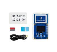Waveshare 2.13inch Passive NFC-Powered e-Paper Evaluation Kit Wireless Powering and Data Transfer Comes with ST25R3911B NFC Board TF Card 16GB Card Reader
