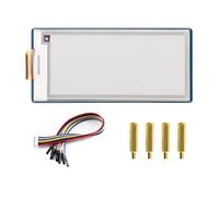 Waveshare 2.9inch E-Paper, 296x128 Pixels, Display Module, Compatible with Raspberry Pi Pico, Supports Red/Black/White 3 colors