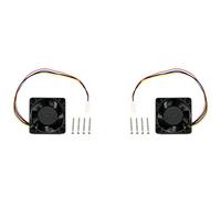 Waveshare 2 Pack Dedicated Cooling Fan for Jetson Nano Developer Kit 5V PWM Speed Adjustment Strong Cooling Air 4PIN Reverse-Proof Connector