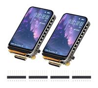 Waveshare 2PCS ESP32-S3 1.47inch LCD Display Development Board, 172×320 Resolution, 262K Display Color, Supports 2.4GHz Wi-Fi/BLE 5, 240MHz LX7 Dual-core Processor, ESP32 with Display