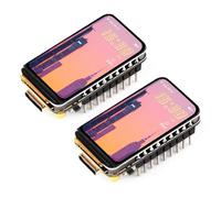 Waveshare 2PCS ESP32-S3 1.47inch LCD Display Development Board, 172×320 Resolution, 262K Display Color, 2.4GHz Wi-Fi/BLE 5, 240MHz LX7, ESP32 with Display, with Pre-soldered Header