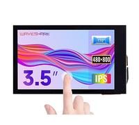 Waveshare 3.5inch IPS Capacitive Touch LCD Display, 480×800 Resolution, 5-point Touch HDMI Display, Adjustable Brightness, Compatible with Raspberry Pi/Jetson Nano/PC Windows 11/10/8.1/8/7